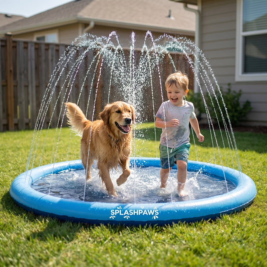 SplashPaws™ Dog Sprinkler Splash Pad